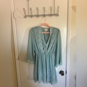 H&M Sage Green Dress